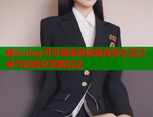 糖心vlog可可幂带你体验真实生活记录与创意分享新玩法